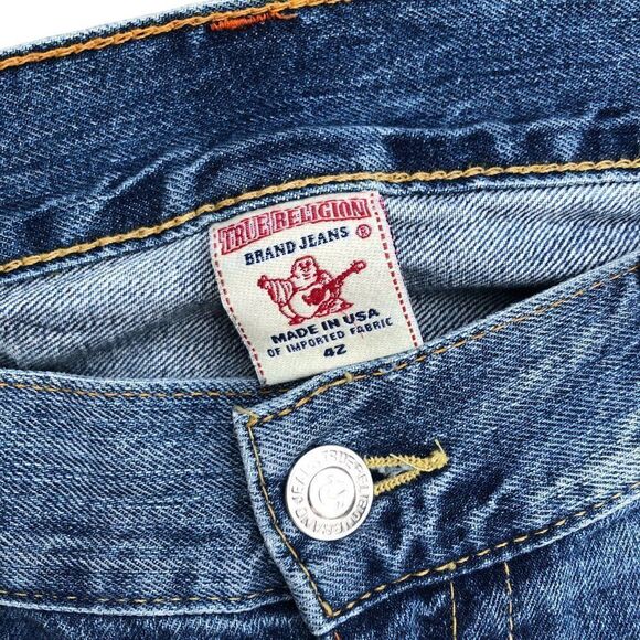 BRAND New True Religion Jeans Size 42 RICKY Blue - Picture 4 of 10